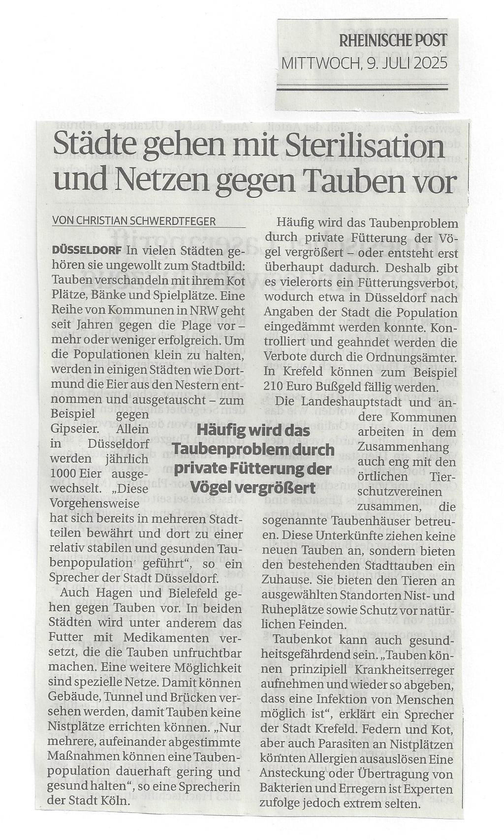 Taubenplage Sterilisierung und mehr Bericht RP 08072025.jpg