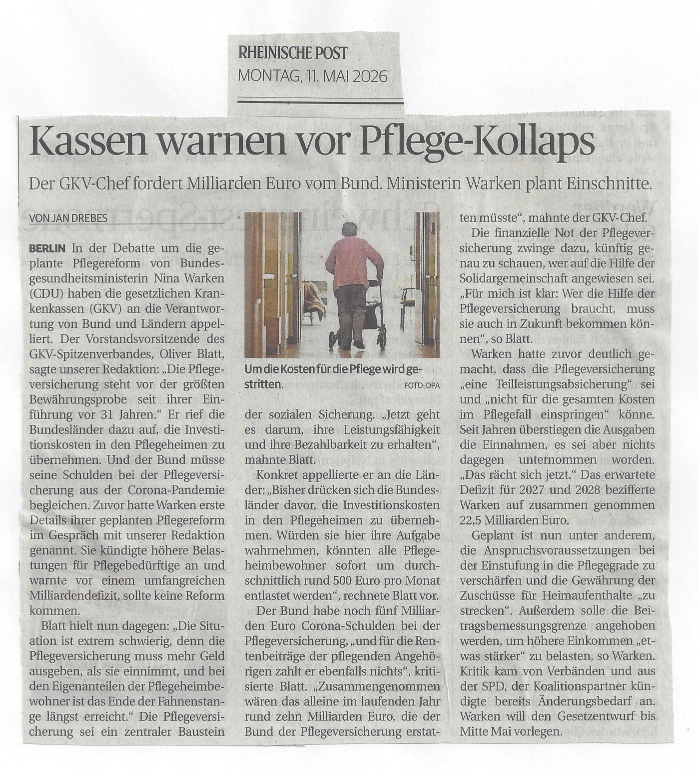 Pflege Kollaps Kassen warnen NGZ 11052026.jpg